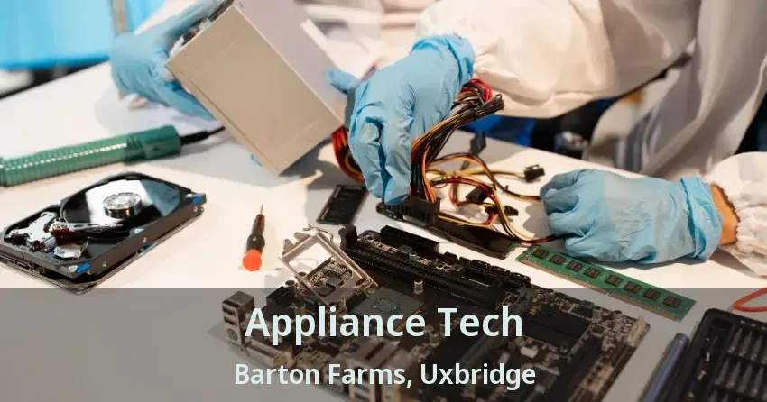 Appliance Tech Barton Farms, Uxbridge - ON