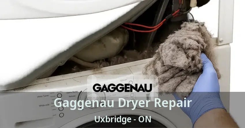 Gaggenau Dryer Repair Uxbridge - ON