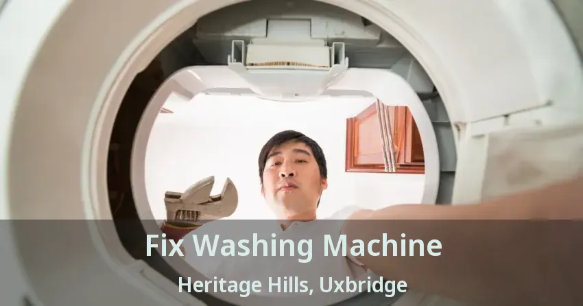 Fix Washing Machine Heritage Hills, Uxbridge - ON