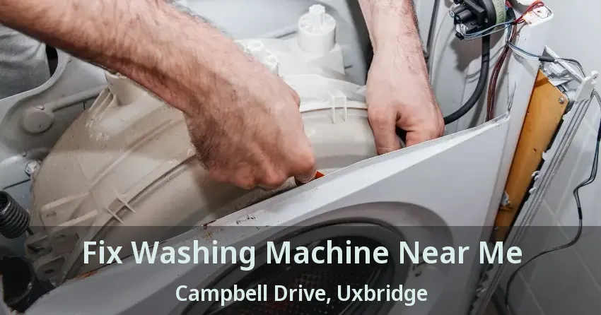 Fix Washing Machine Near Me Campbell Drive, Uxbridge - ON