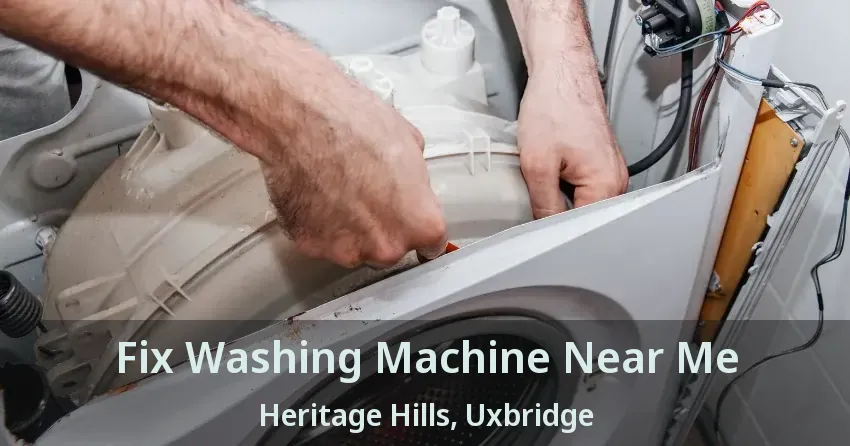 Fix Washing Machine Near Me Heritage Hills, Uxbridge - ON