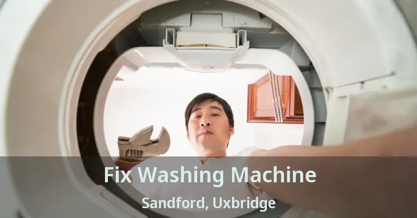 Fix Washing Machine Sandford, Uxbridge - ON