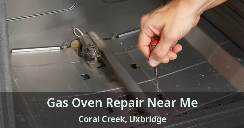 Gas Oven Repair Near Me Coral Creek, Uxbridge - ON