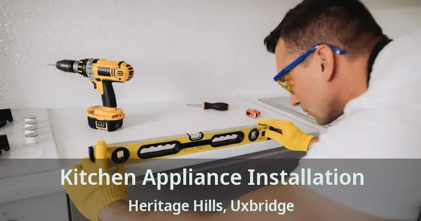 Kitchen Appliance Installation Heritage Hills, Uxbridge - ON