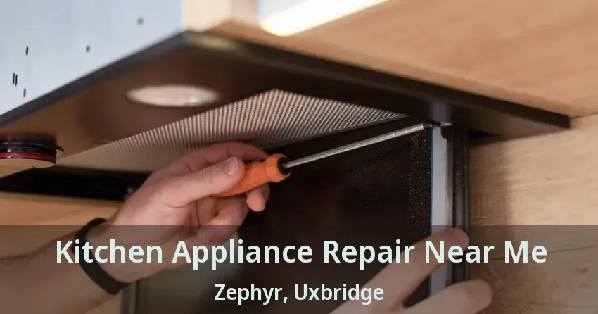 Kitchen Appliance Repair Near Me Zephyr, Uxbridge - ON