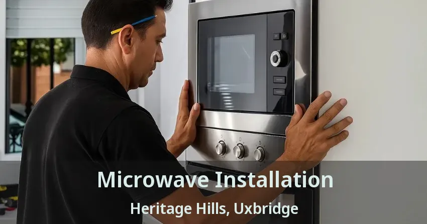 Microwave Installation Heritage Hills, Uxbridge - ON