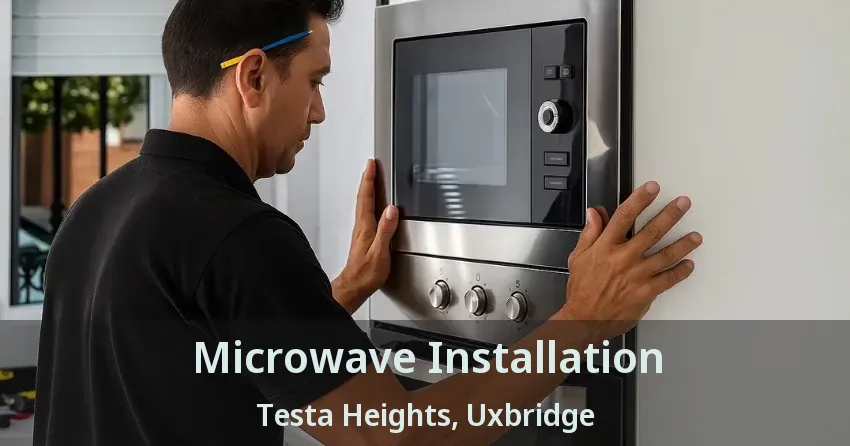 Microwave Installation Testa Heights, Uxbridge - ON