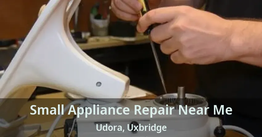Small Appliance Repair Near Me Udora, Uxbridge - ON