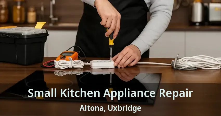 Small Kitchen Appliance Repair Altona, Uxbridge - ON