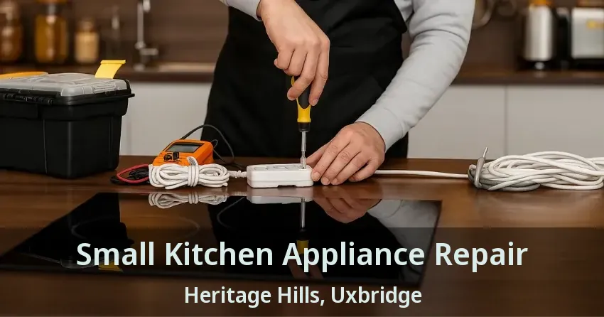 Small Kitchen Appliance Repair Heritage Hills, Uxbridge - ON
