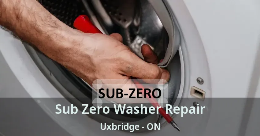 Sub Zero Washer Repair Uxbridge - ON