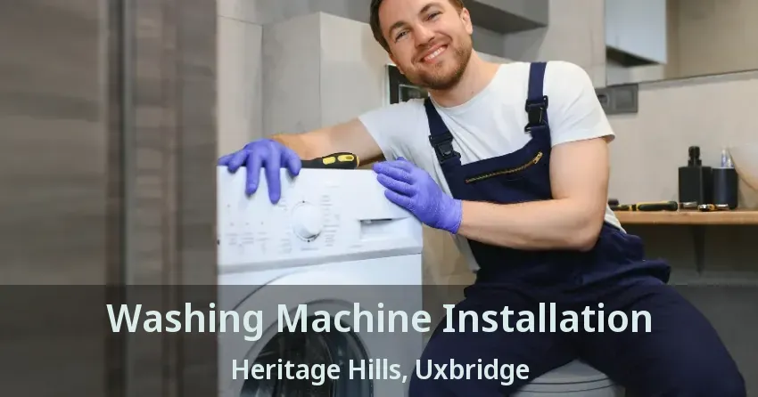Washing Machine Installation Heritage Hills, Uxbridge - ON