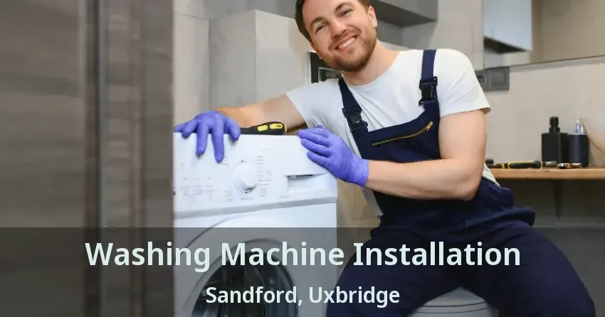 Washing Machine Installation Sandford, Uxbridge - ON